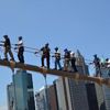 Don't Be Alarmed, NYPD Is Just Climbing The Brooklyn Bridge For A Training Exercise
